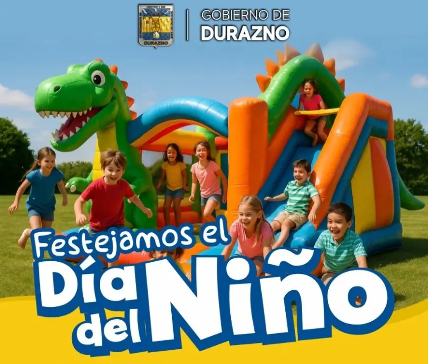 Durazno celebra el Día del Niño con juegos y diversión en todos los barrios