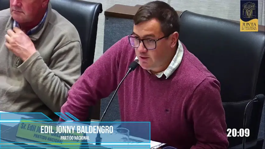 Baldenegro pidió cartelería vial en rutas 6 y 14 y advirtió sobre la falta de deporte en el interior