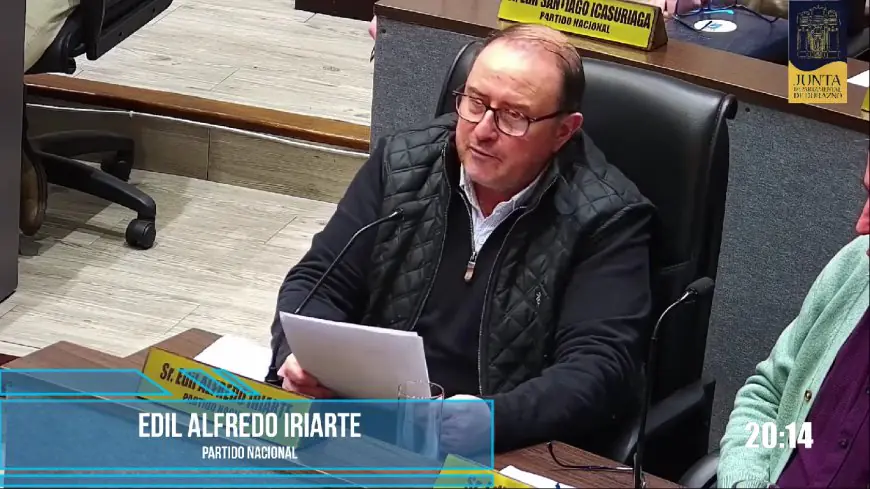 Edil Iriarte solicitó mejoras en el transporte interdepartamental y en la seguridad vial