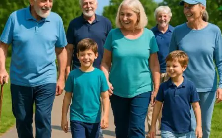 Caminata por el Día Mundial de las Personas Mayores