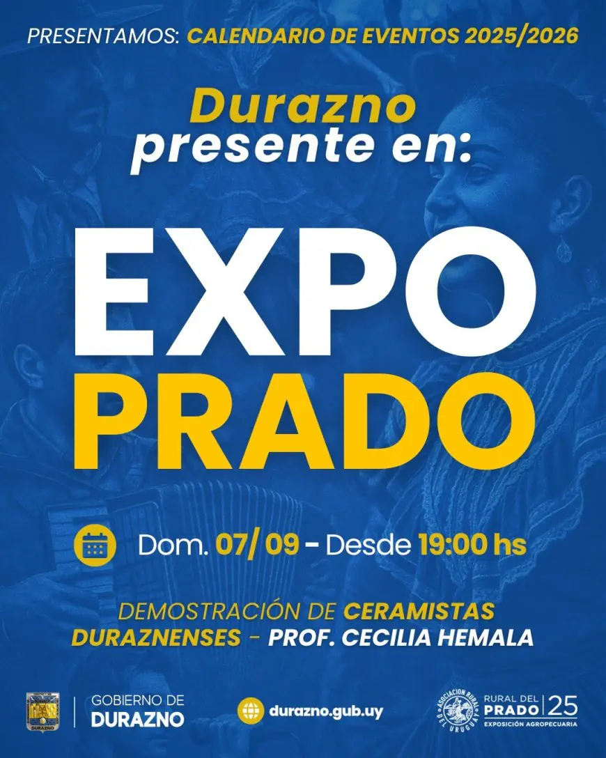 Durazno muestra su identidad en la Expo Prado 2025