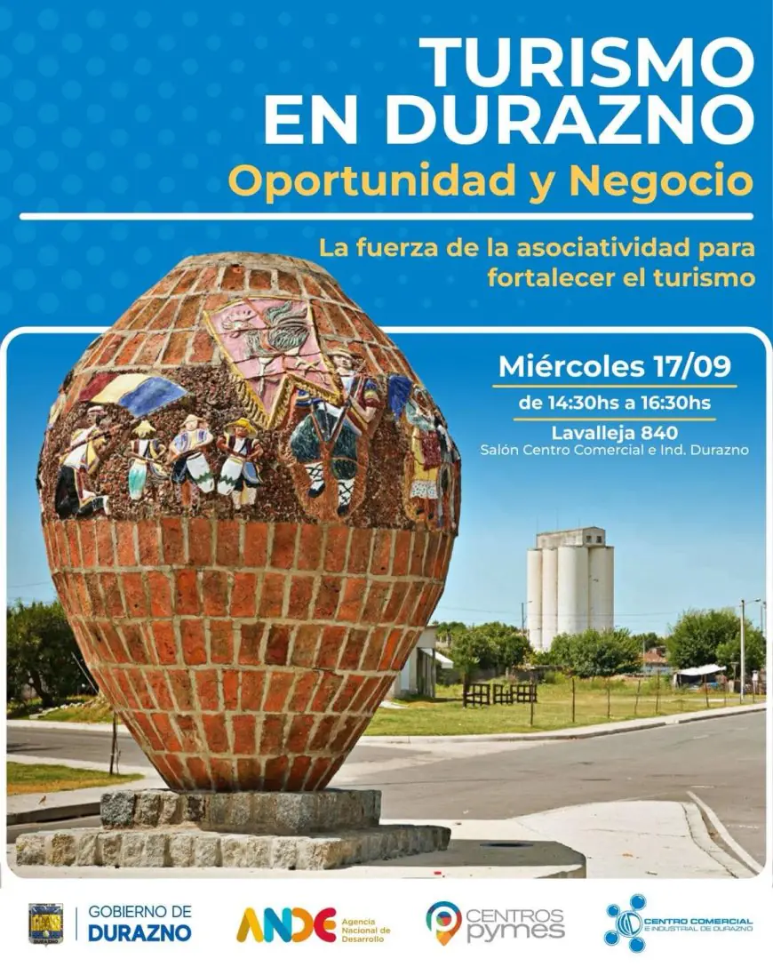 Turismo en Durazno: un espacio para generar oportunidades y negocios