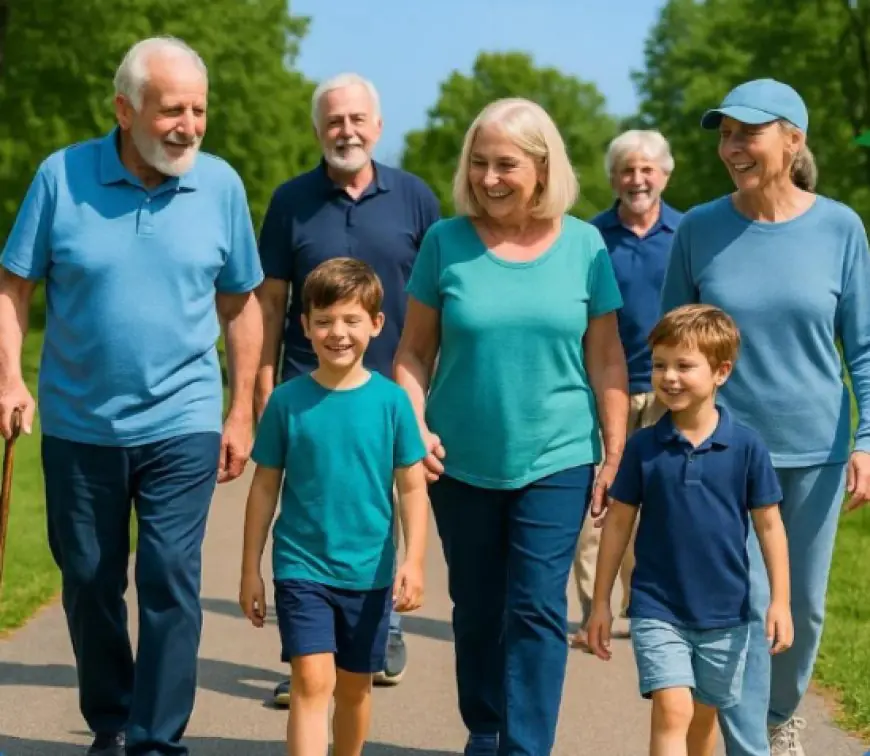 Caminata por el Día Mundial de las Personas Mayores