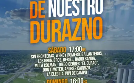 Durazno: suspenden actividades por mal tiempo y reprograman festejos para este domingo