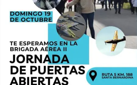 Jornada de Puertas Abiertas en la Brigada Aérea II: un domingo para toda la familia