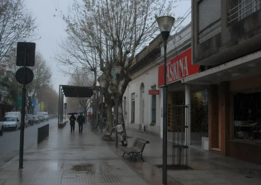 Lluvias caídas en distintas zonas del departamento; mirá el registro acá