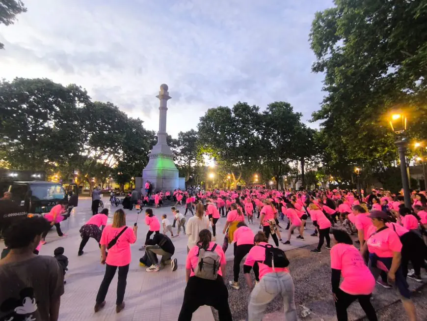 Durazno se movilizó por la prevención: Camedur realizó su correcaminata contra el cáncer de mama