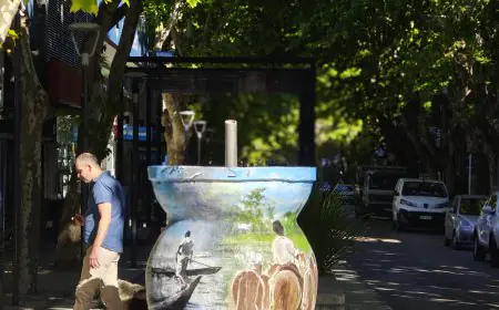 Durazno presenta la primera exposición de Mates Gigantes del mundo