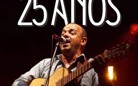 Jorge González celebra 25 años de música con un recital especial en el Pequeño Teatro
