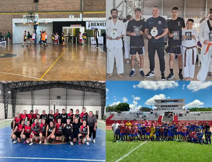 Amplia participación de deportistas de Durazno en eventos regionales y nacionales