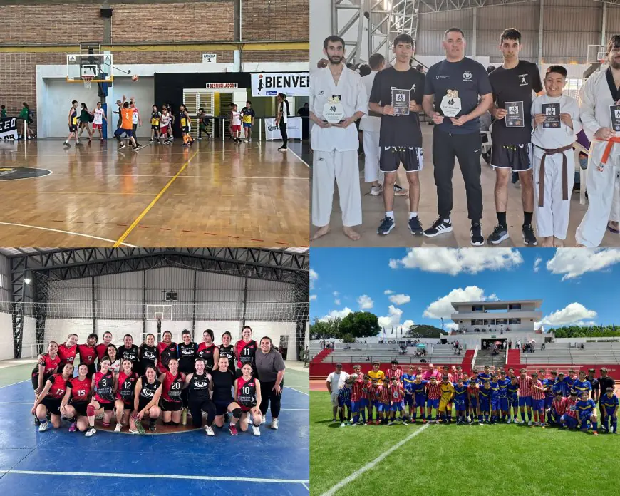 Amplia participación de deportistas de Durazno en eventos regionales y nacionales