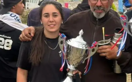 Durazno suma un título nacional en Velocidad en Tierra: Gennesis Benítez campeona de 125 cc