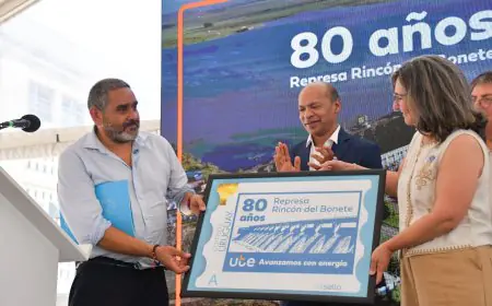 UTE celebró los 80 años de la Central Hidroeléctrica Rincón del Bonete