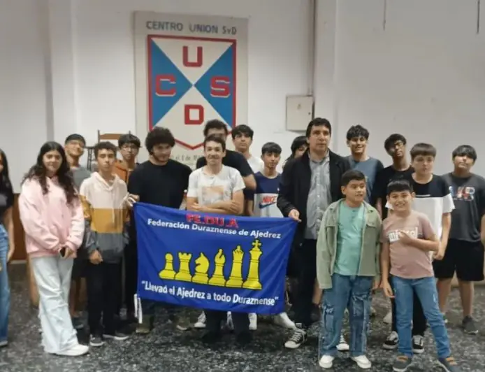 Mathias Barros retuvo el título en el 8.º Campeonato de Ajedrez Ciudad de Durazno