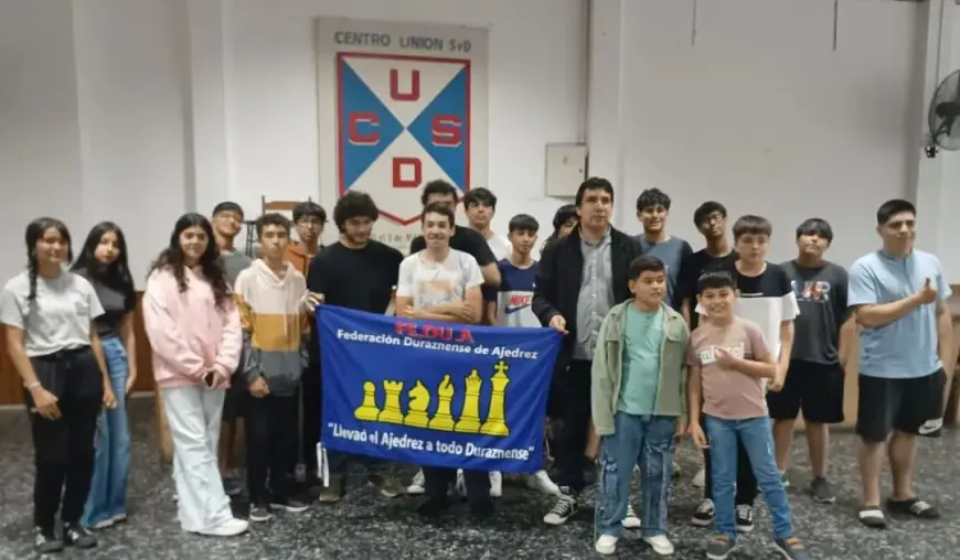 Mathias Barros retuvo el título en el 8.º Campeonato de Ajedrez Ciudad de Durazno