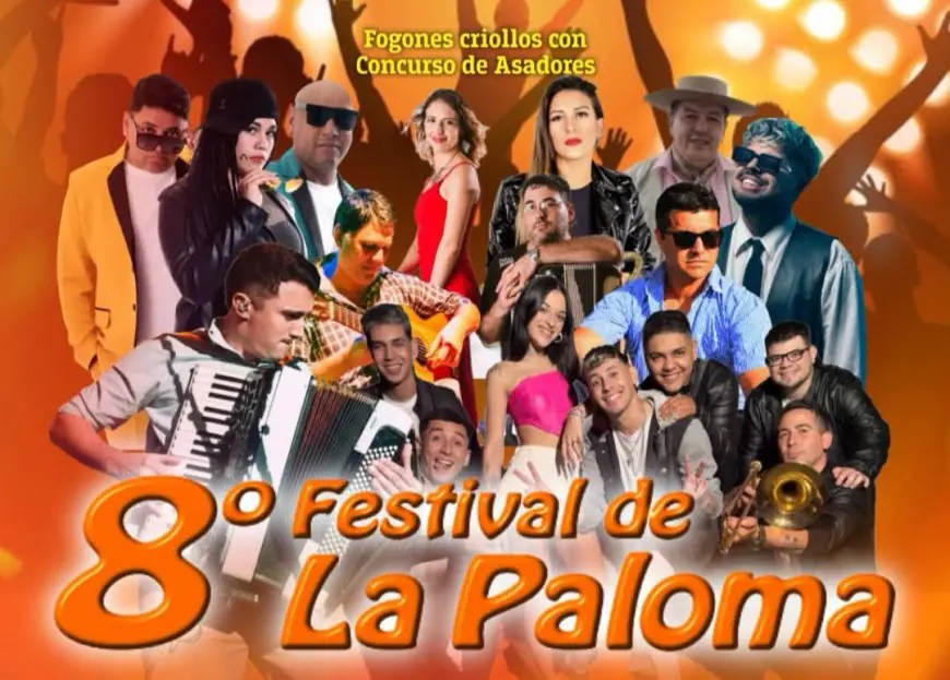 Se viene el  8.º Festival de La Paloma con La Penúltima como principal actor musical además de las clásicas actividades criollas