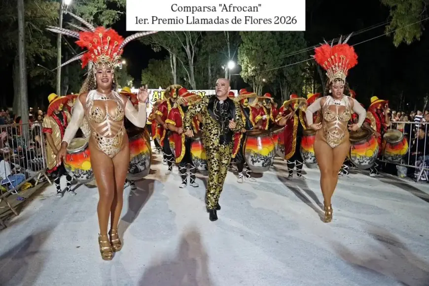 Triunfo duraznense en Trinidad: AFROCAN ganó el Concurso de Llamadas 2026